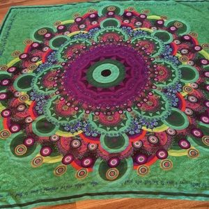 Desigual mandala scarf/shawl